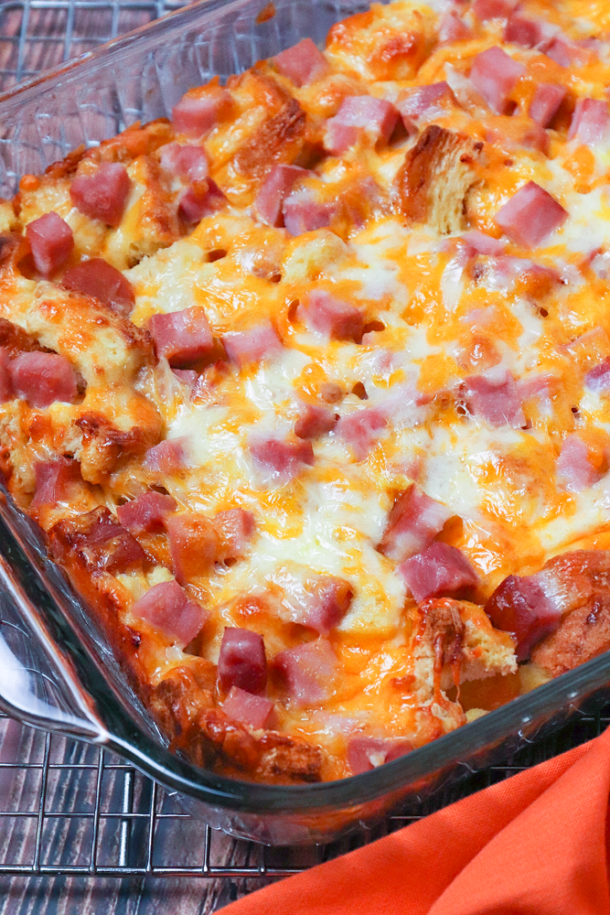 Ham And Cheese Strata