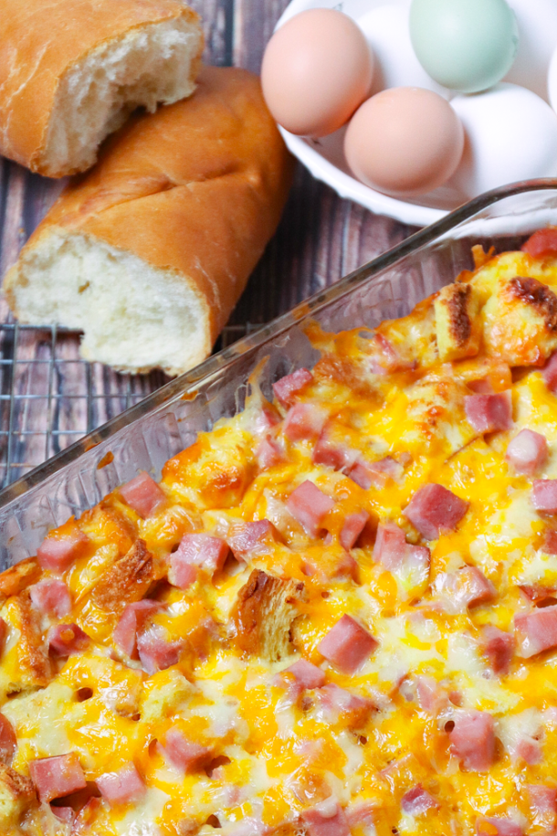 Ham And Cheese Strata