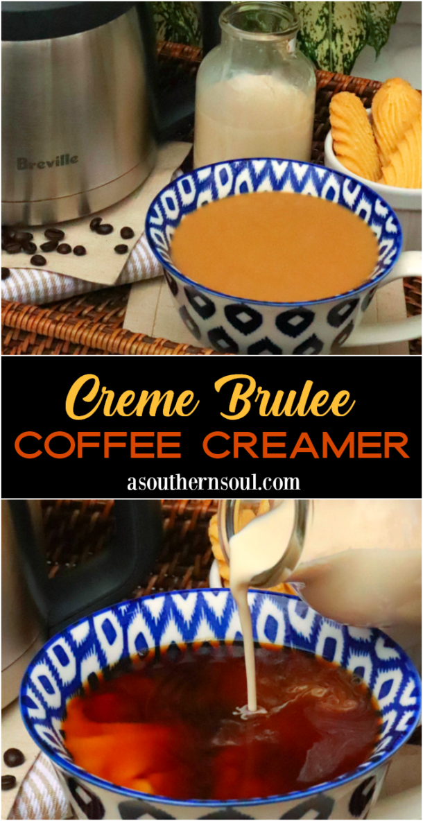 Creme Brulee Coffee Creamer A Southern Soul