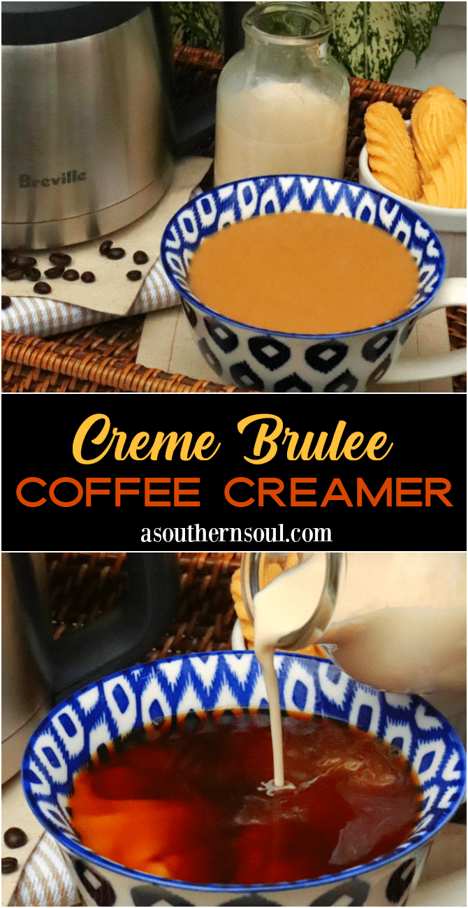 Creme Brulee Coffee Creamer A Southern Soul