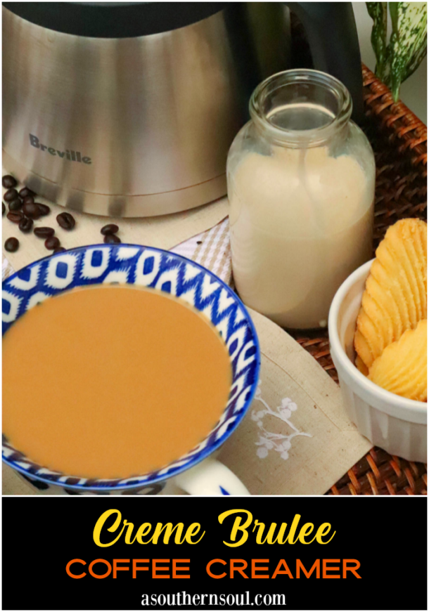 Creme Brulee Coffee Creamer A Southern Soul