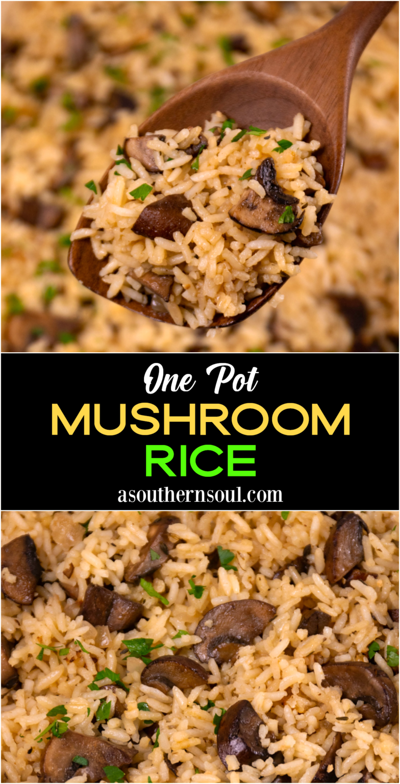 One Pot Mushroom Rice