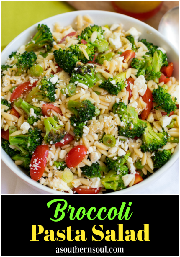 Broccoli Pasta Salad A Southern Soul