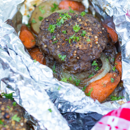 Strictly Hamburger Hobo PieFoil Cooking For 1 Person