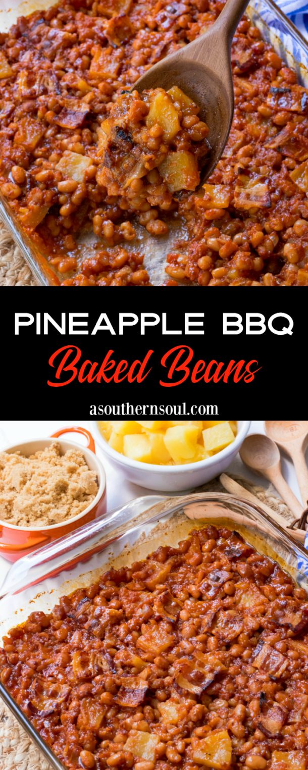 Pineapple BBQ Baked Beans A Southern Soul