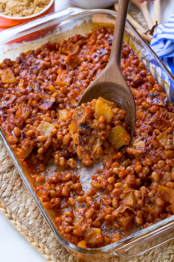 Pineapple BBQ Baked Beans A Southern Soul