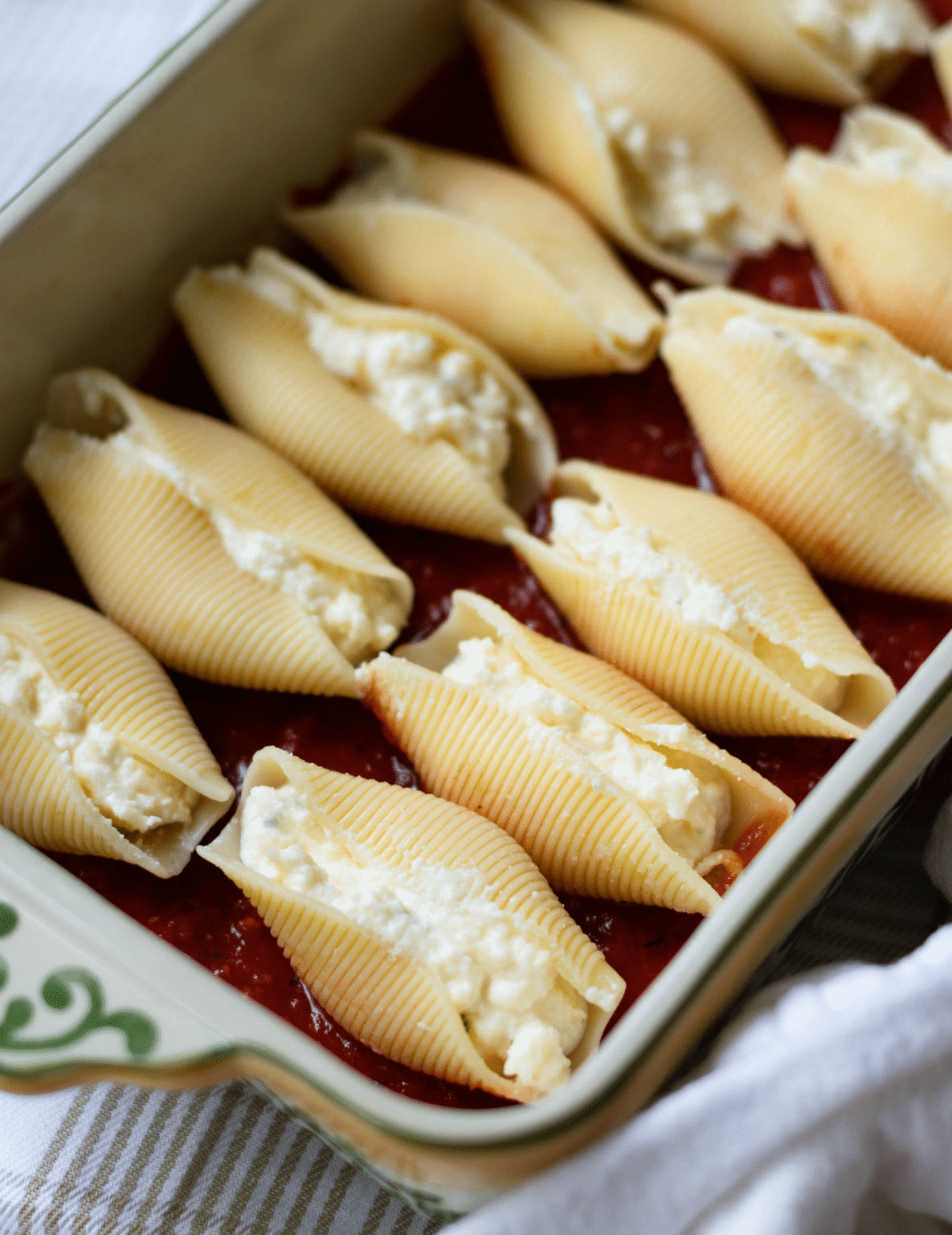 Stuffed Shells With Cheese