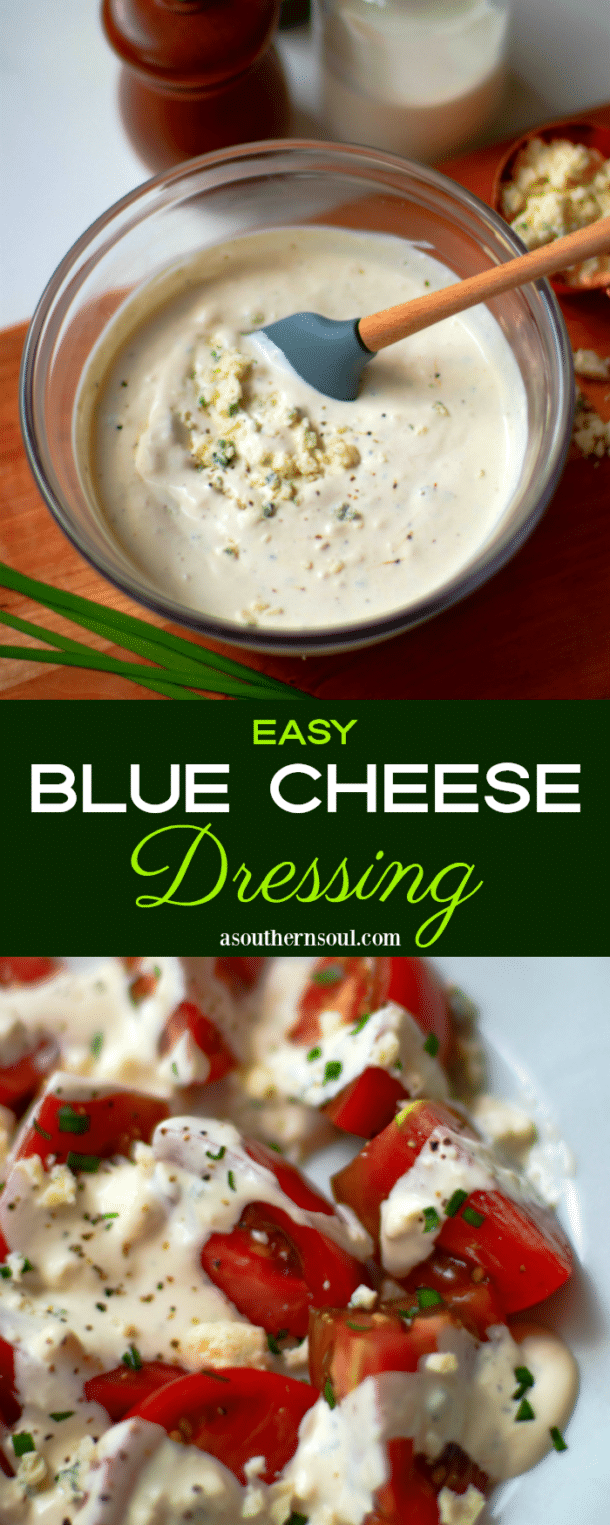 Easy Blue Cheese Dressing A Southern Soul