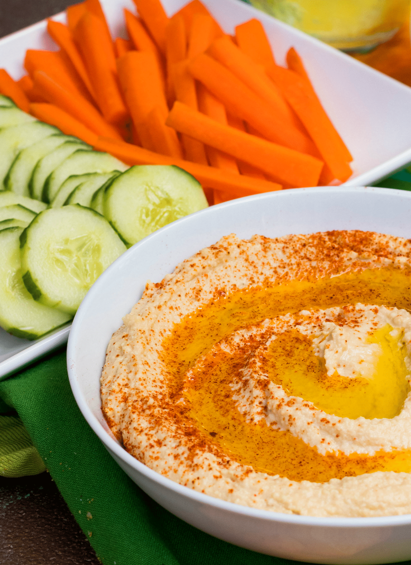 Roasted Garlic Hummus A Southern Soul