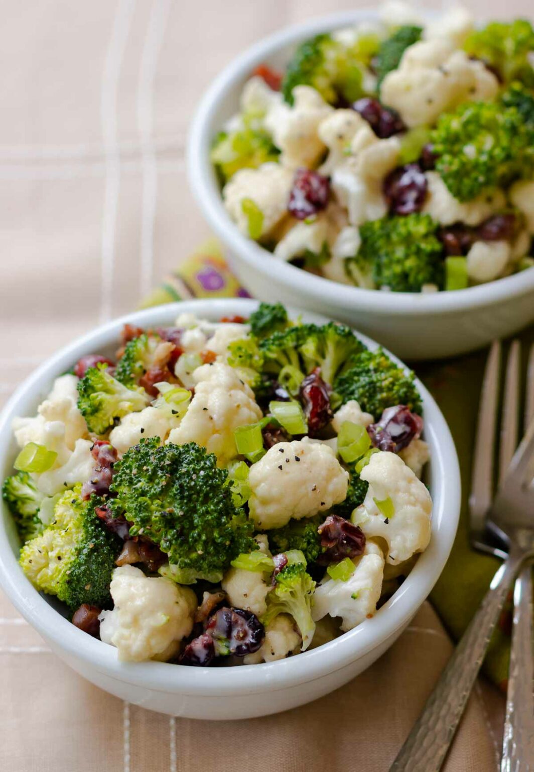 Broccoli Cauliflower Salad A Southern Soul