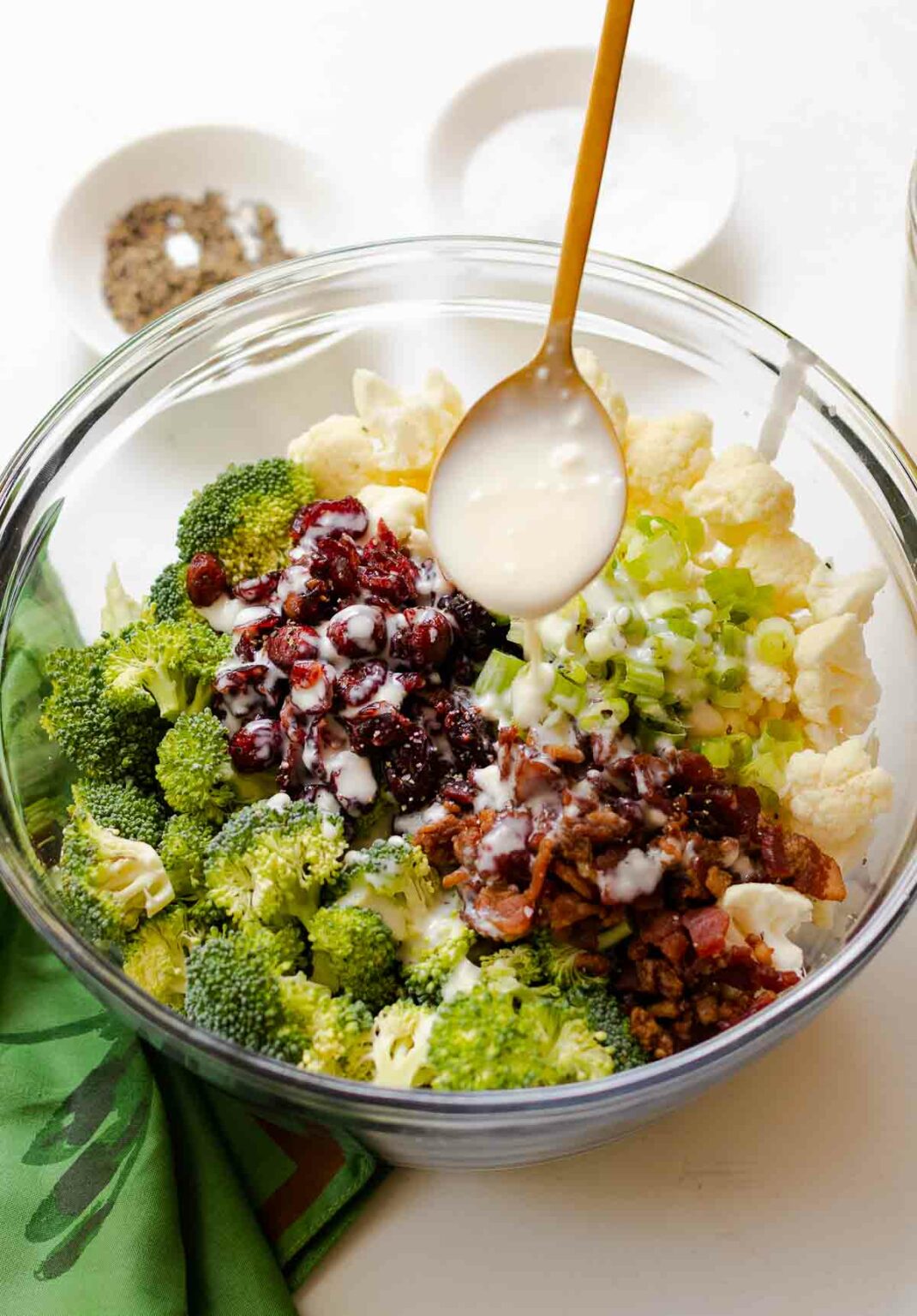 Broccoli Cauliflower Salad A Southern Soul