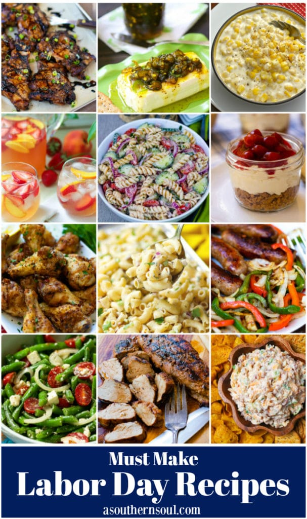 12 Easy to make recipes for your Labor Day celebration!