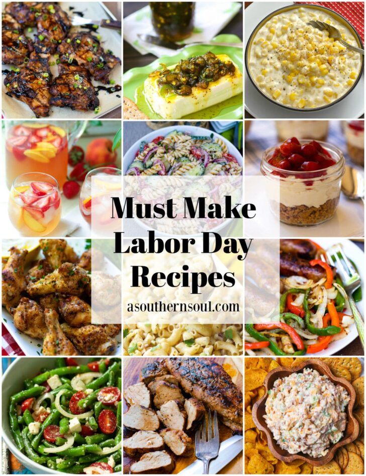 12 Easy to make recipes for your Labor Day celebration!