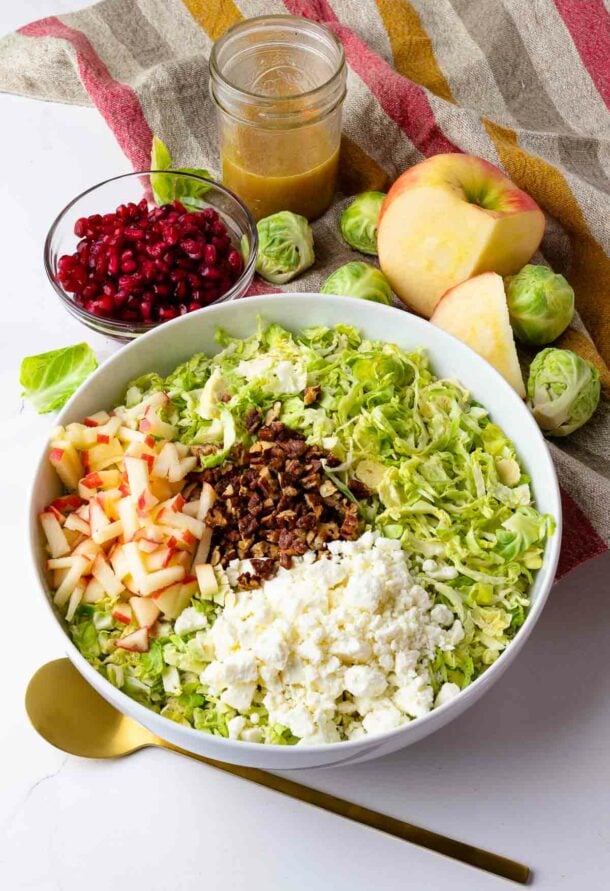 Brussels Sprouts Slaw Salad A Southern Soul