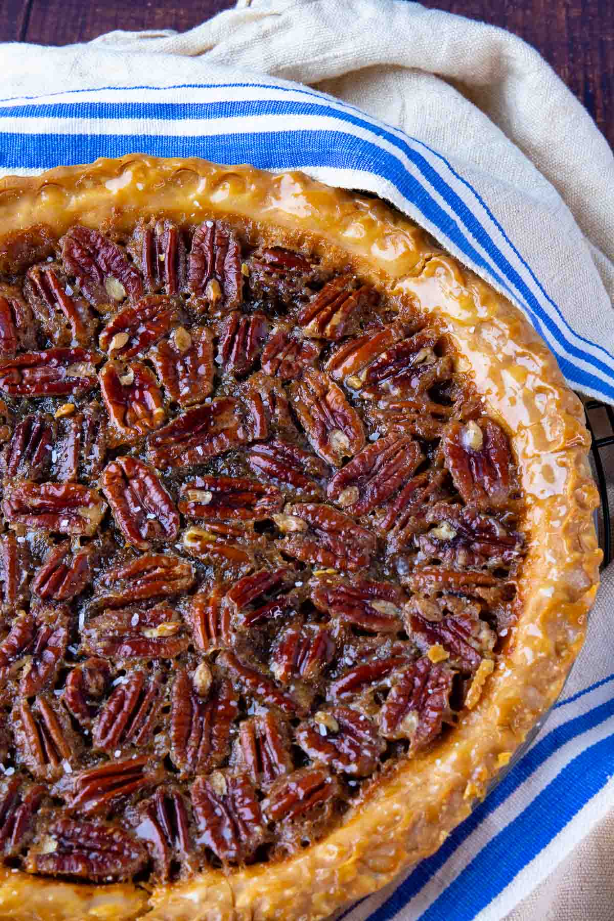 Maple Bourbon Pecan Pie A Southern Soul