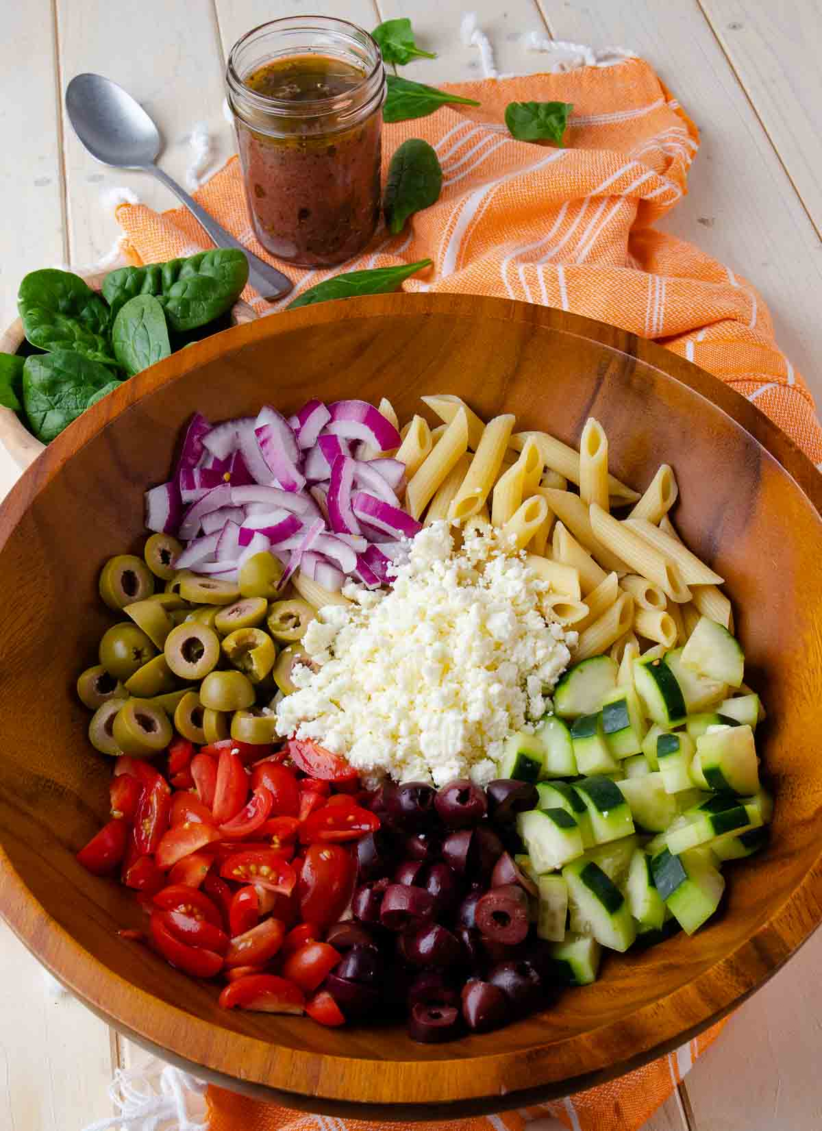 Mediterranean Pasta Salad A Southern Soul