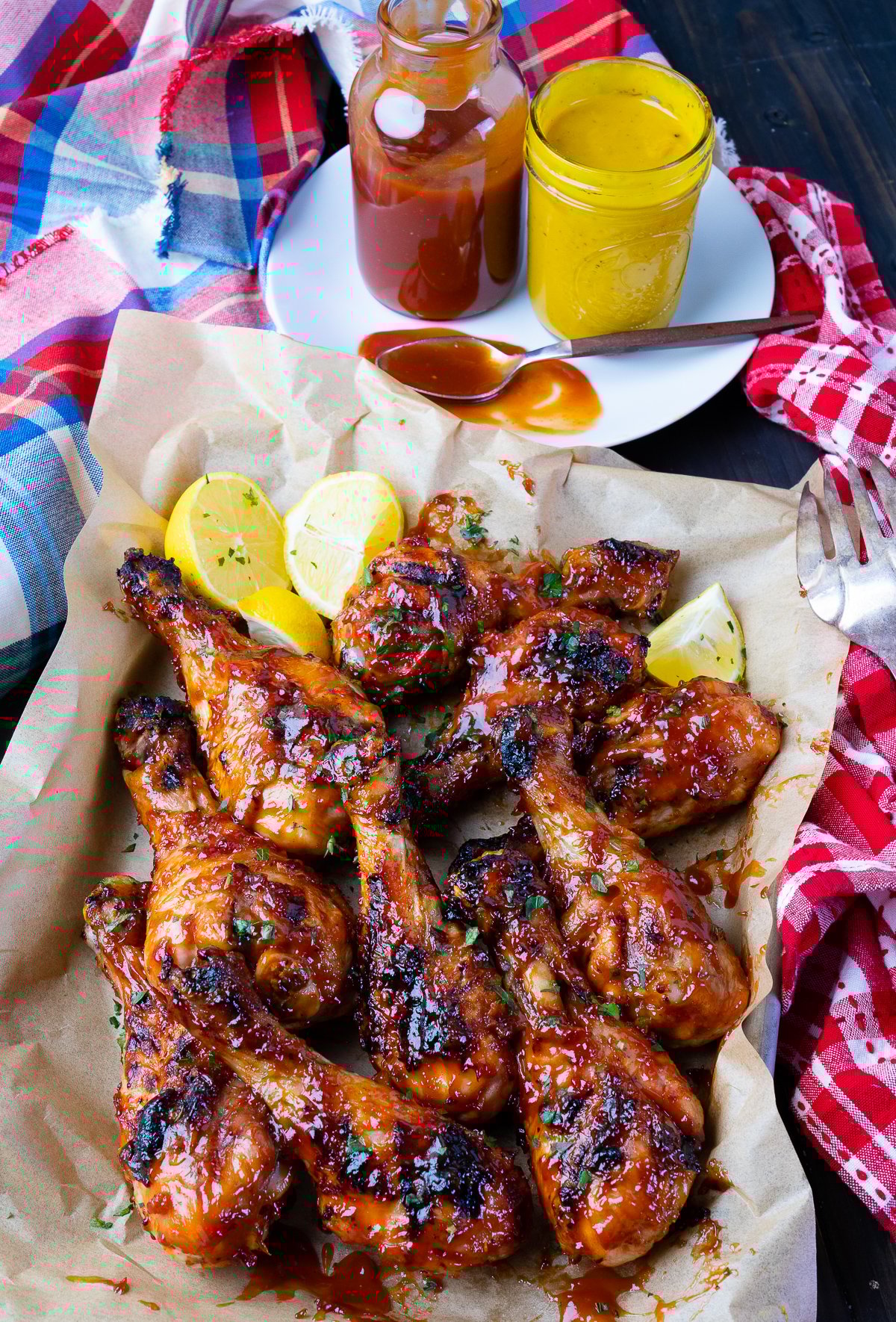 Grilled BBQ Chicken Legs A Southern Soul