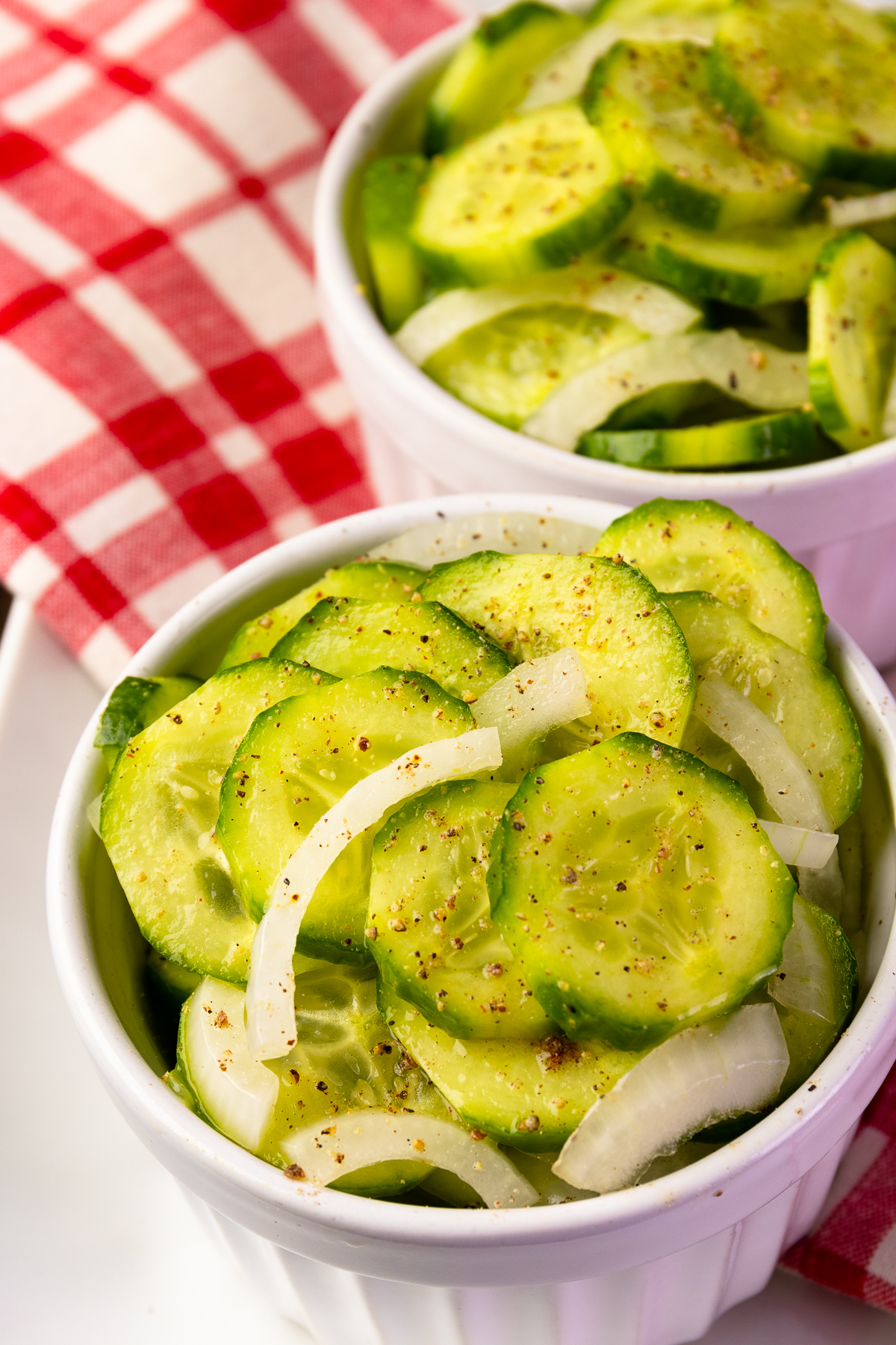 Cucumber and Onion Refrigerator Pickles A Southern Soul