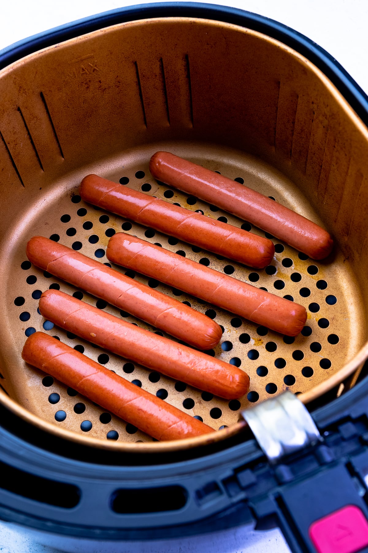 Best Air Fryer Hot Dogs In Toasted Buns