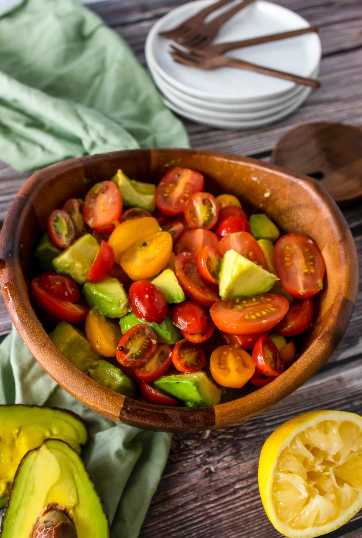 Easy Avocado Tomato Salad Recipe