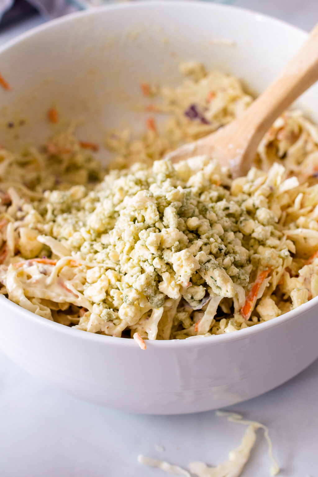 Blue Cheese Coleslaw A Southern Soul