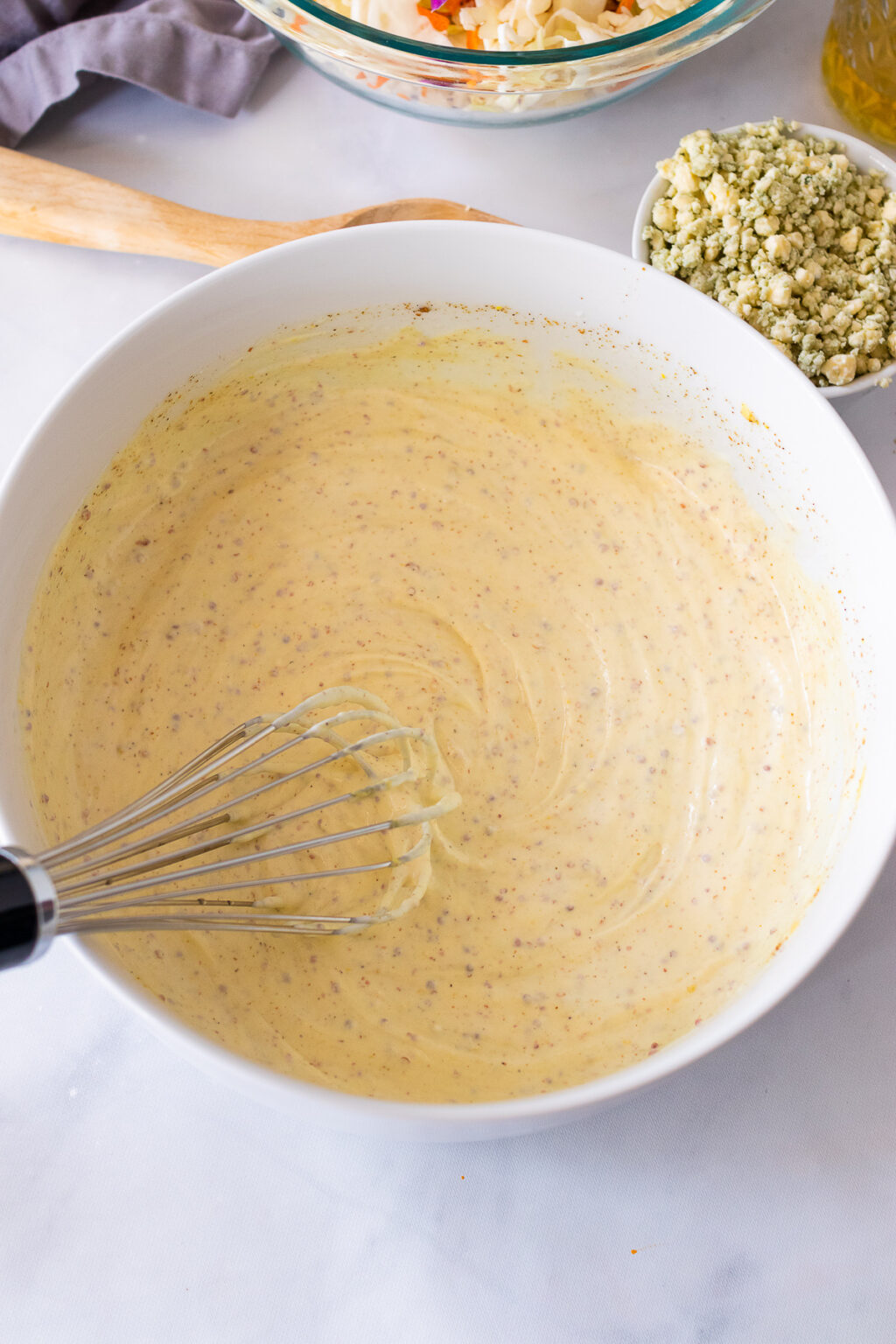 Blue Cheese Coleslaw A Southern Soul