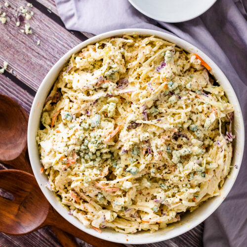 Blue Cheese Coleslaw A Southern Soul