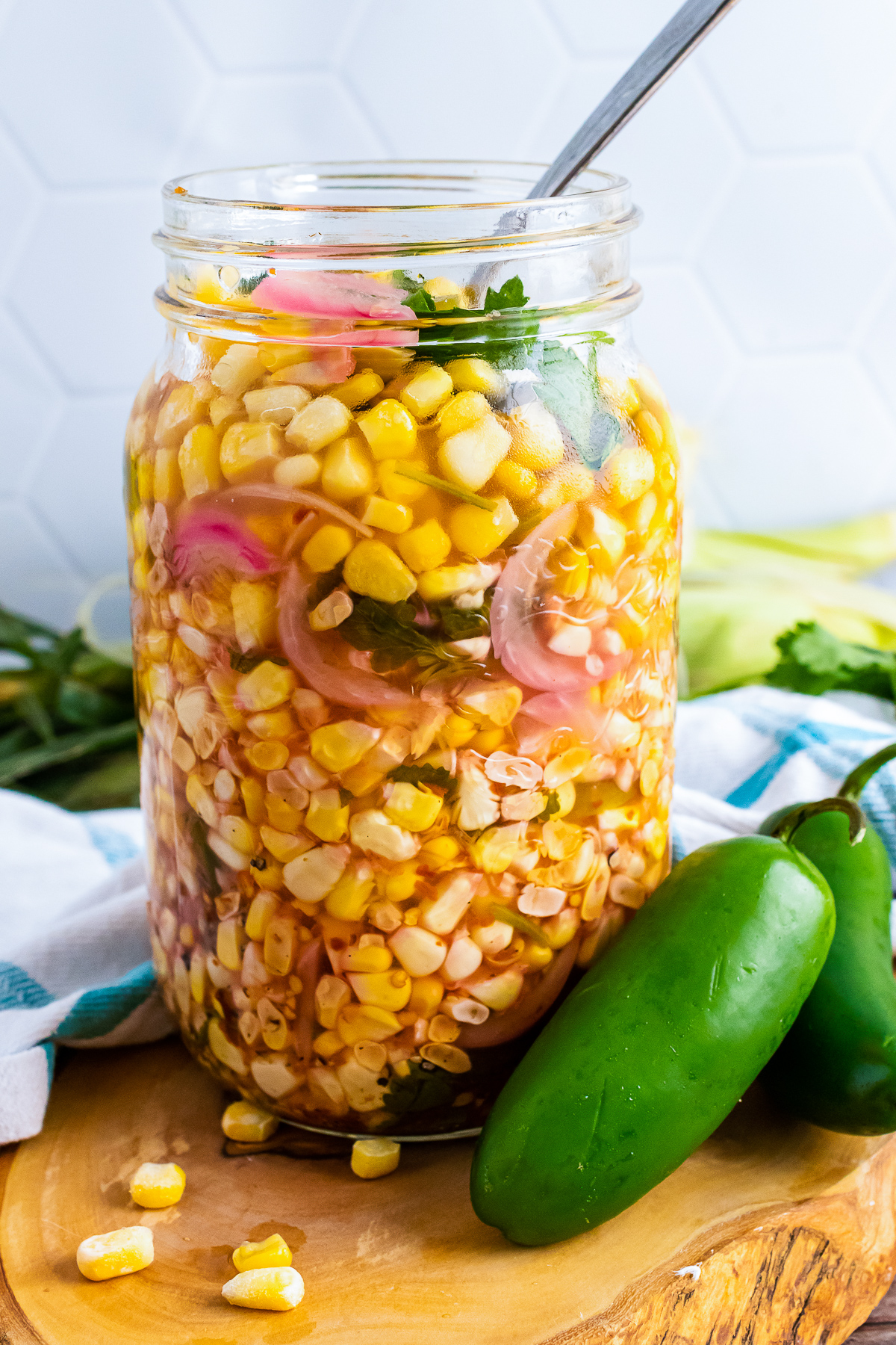 Pickled Corn with Red Onions and Cilantro A Southern Soul