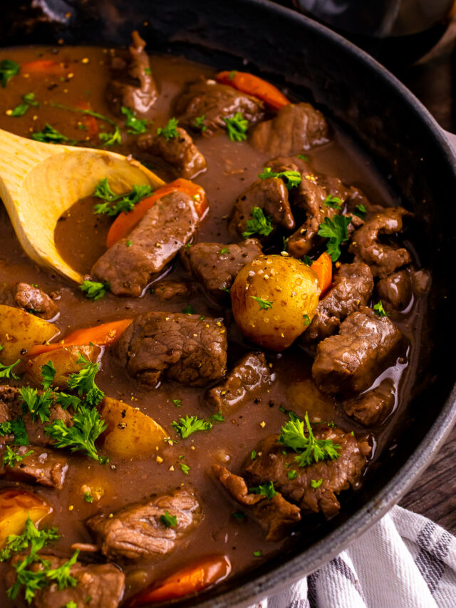 Skillet Beef Stew Story A Southern Soul