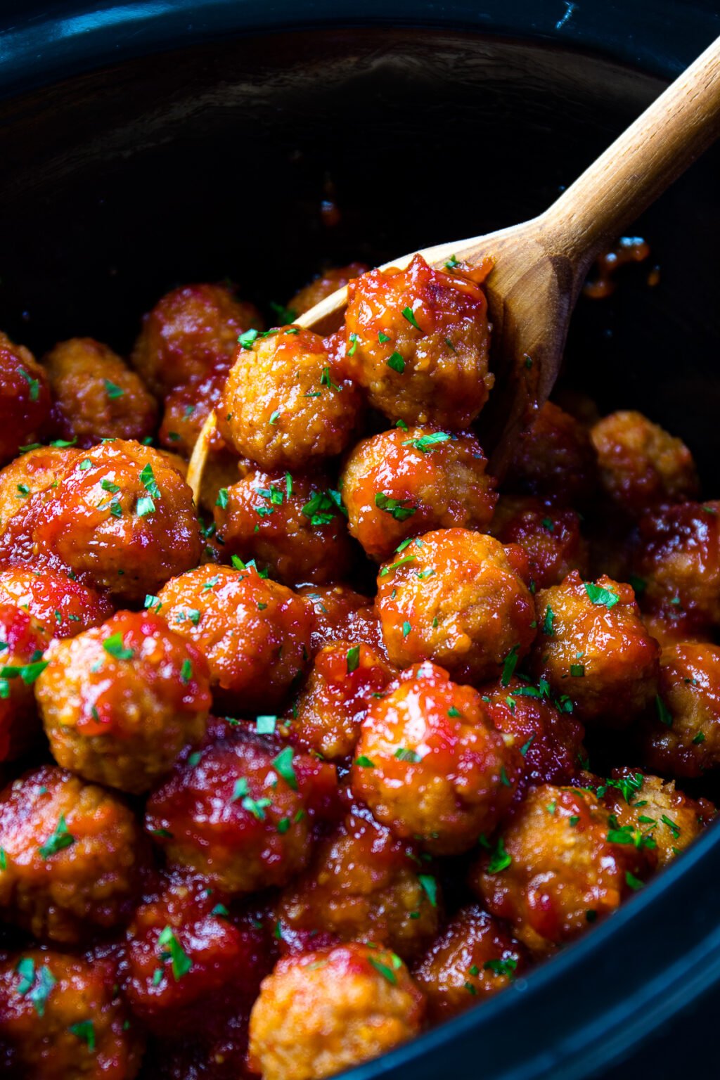 Crock Pot Bourbon Meatballs A Southern Soul