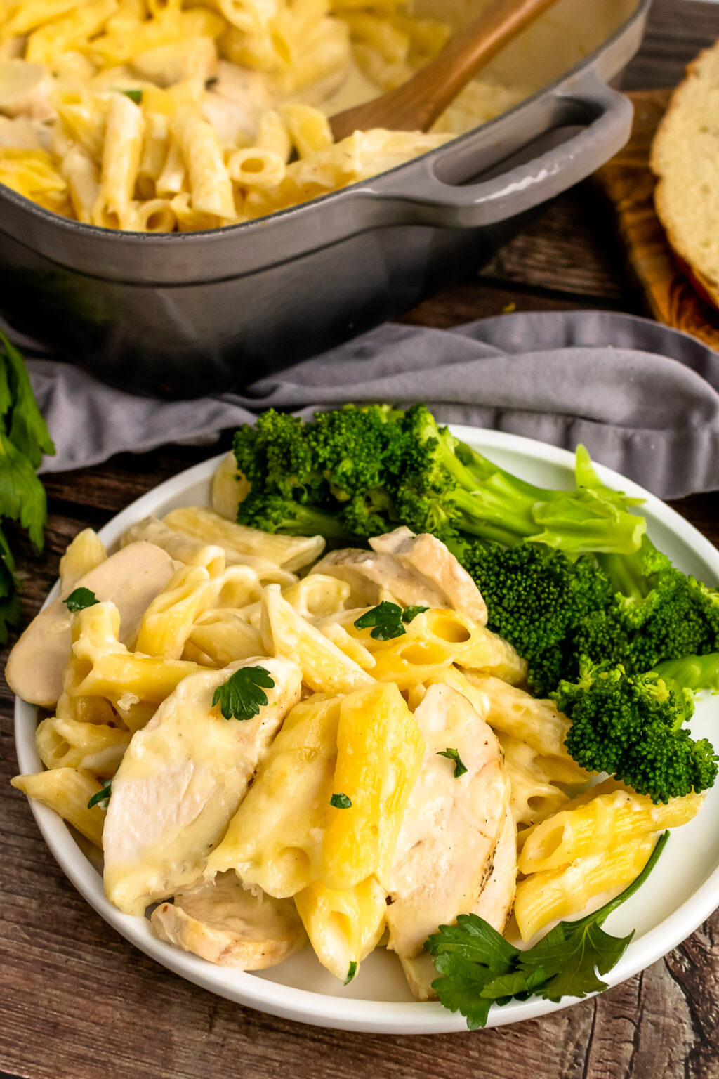 Chicken Alfredo Casserole A Southern Soul