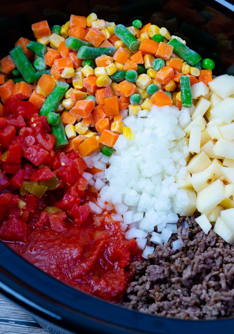 Easy Crock Pot Vegetable Beef Soup A Southern Soul