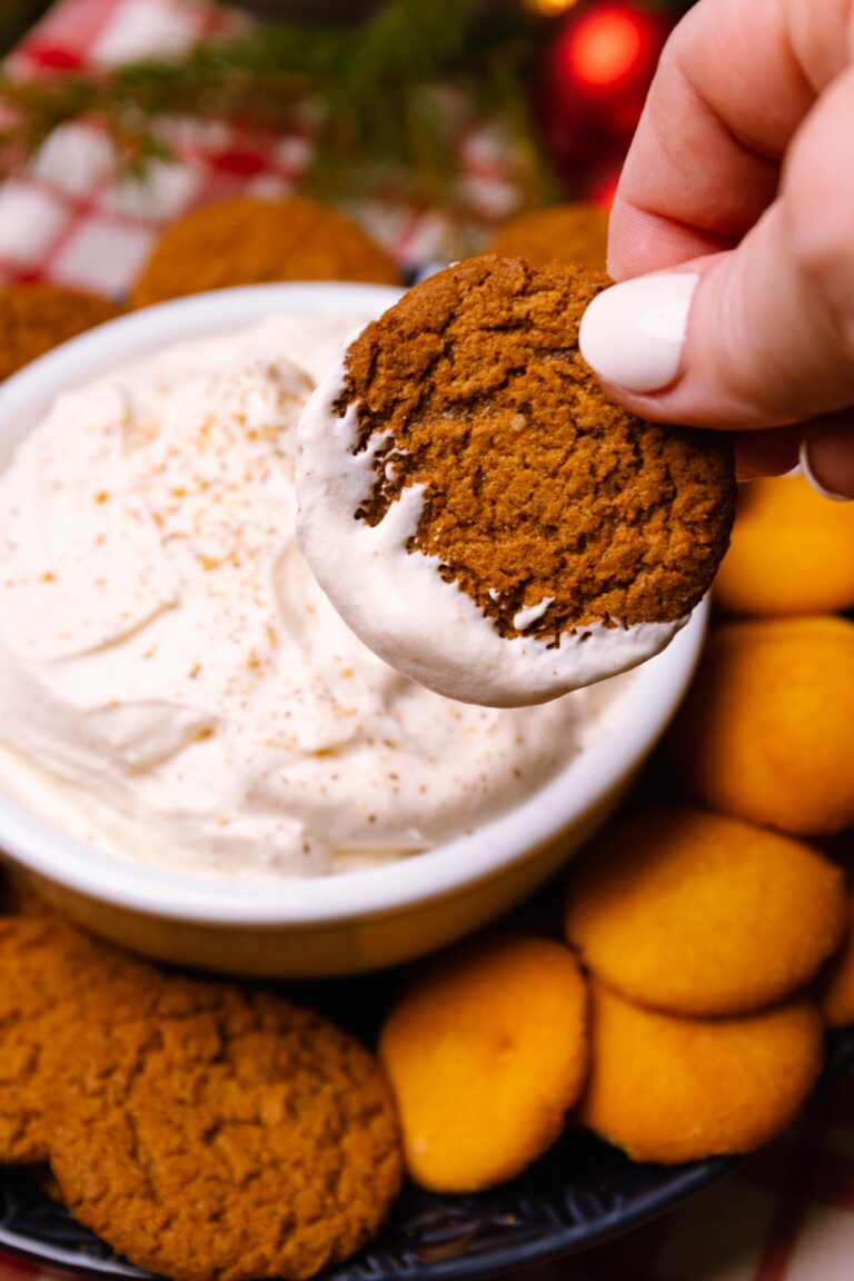 Eggnog Cheesecake Dip A Southern Soul