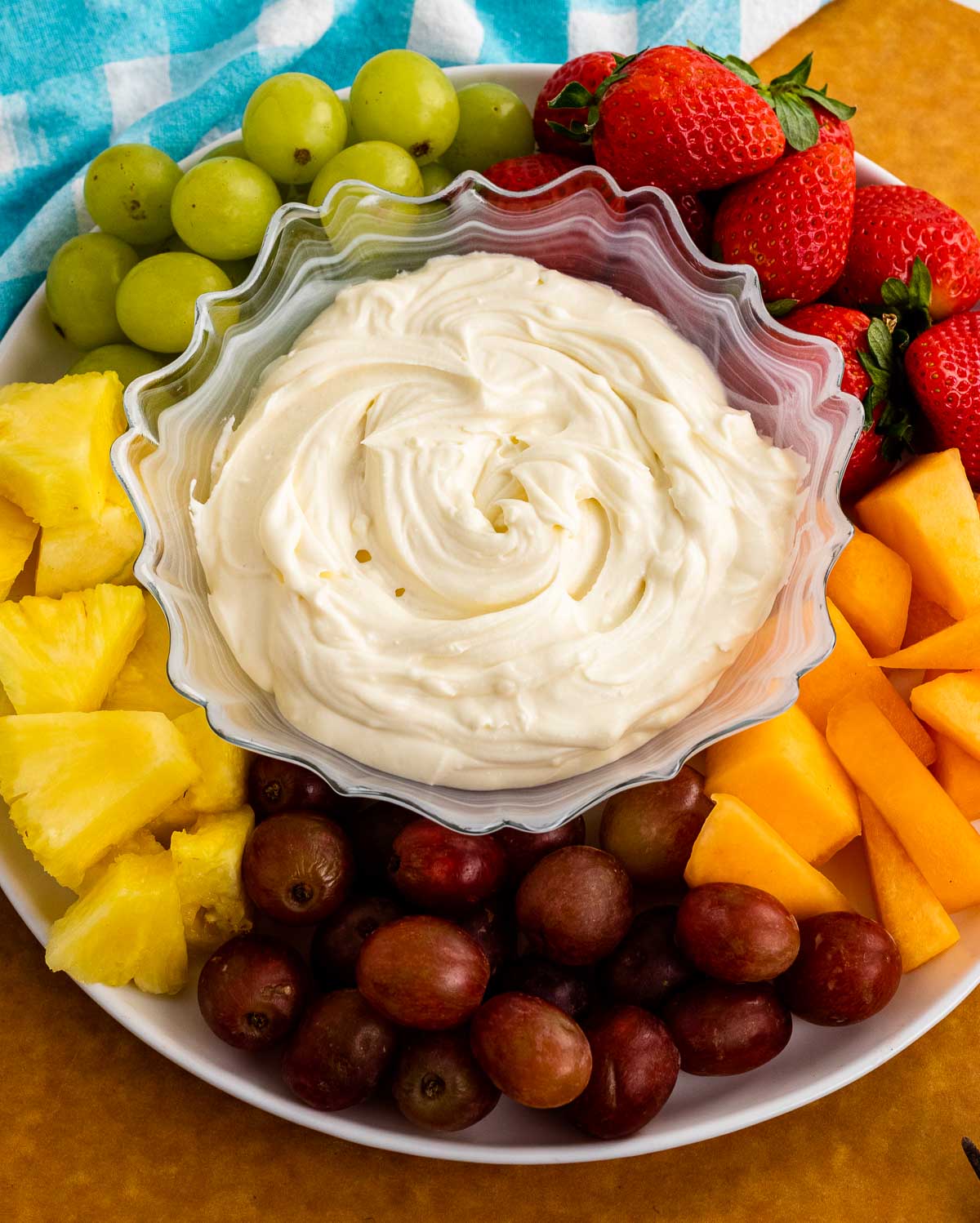 Creamy 3Ingredient Fruit Dip A Southern Soul
