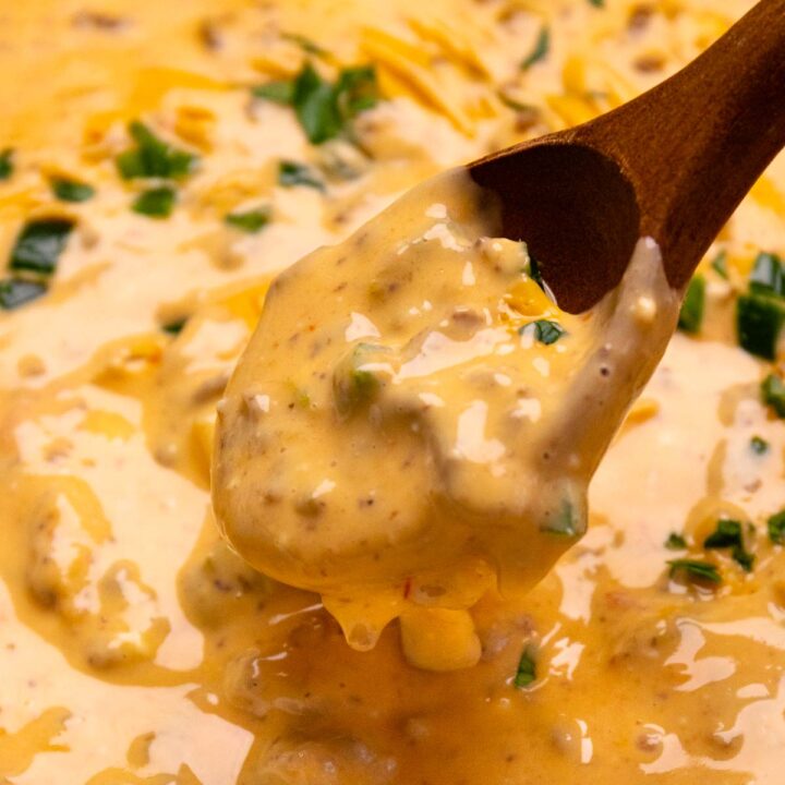 Slow Cooker Queso Beef Dip A Southern Soul