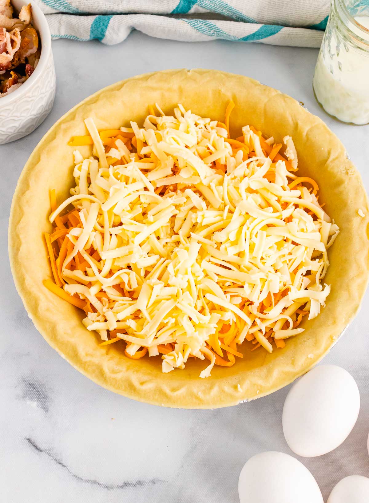 Bacon Cheddar Quiche Recipe A Southern Soul