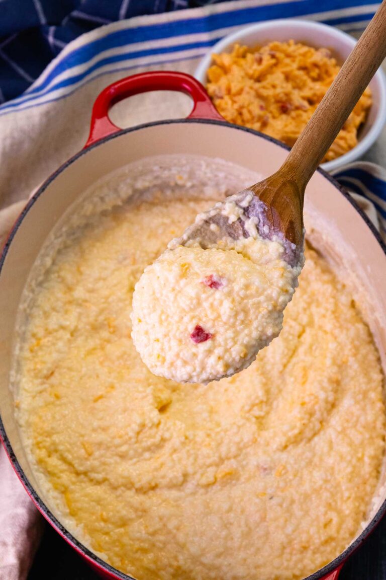 Easy Pimento Cheese Grits