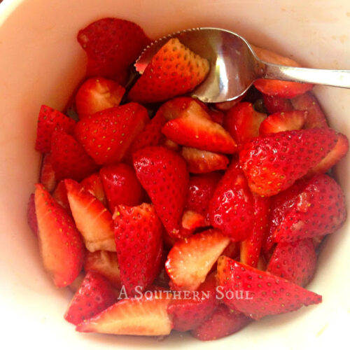 Sugared Balsamic Strawberries A Southern Soul