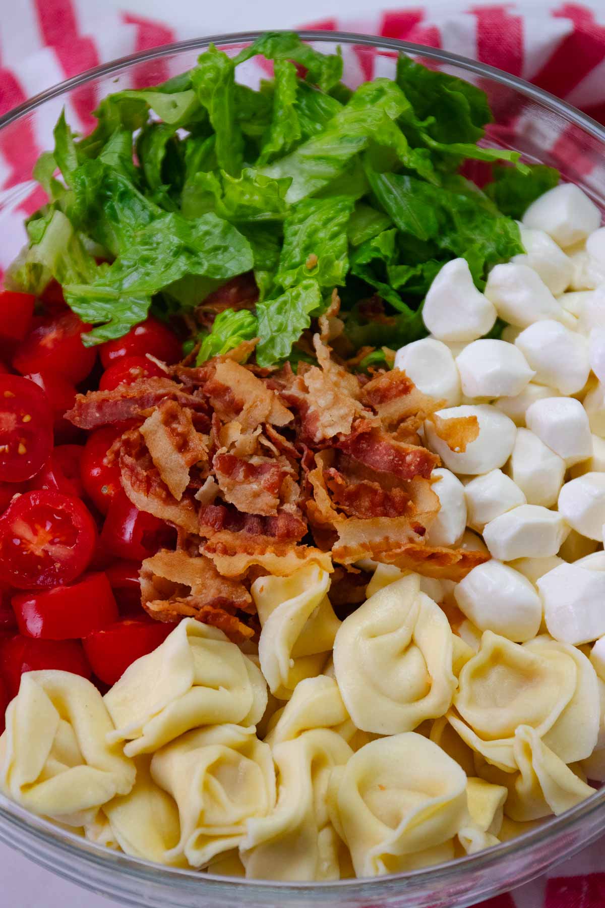 BLT Tortellini Pasta Salad A Southern Soul