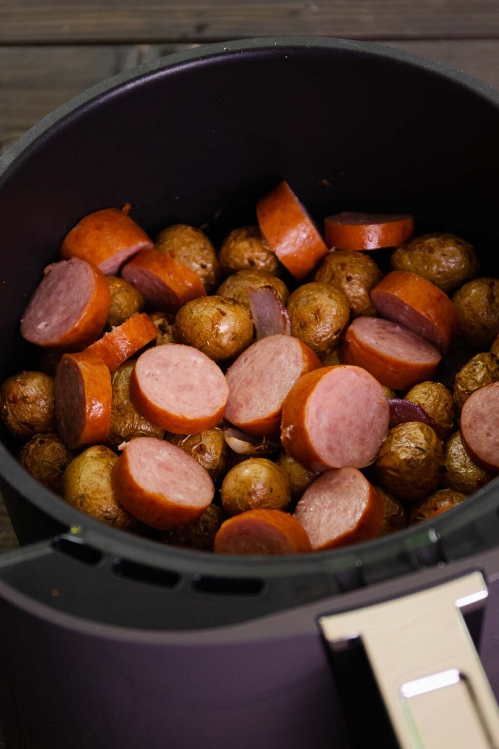 Easy Air Fryer Sausage And Potatoes A Southern Soul