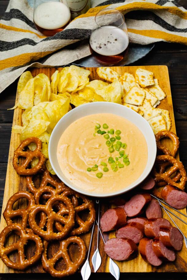 Easy Crock Pot Beer Cheese Recipe A Southern Soul