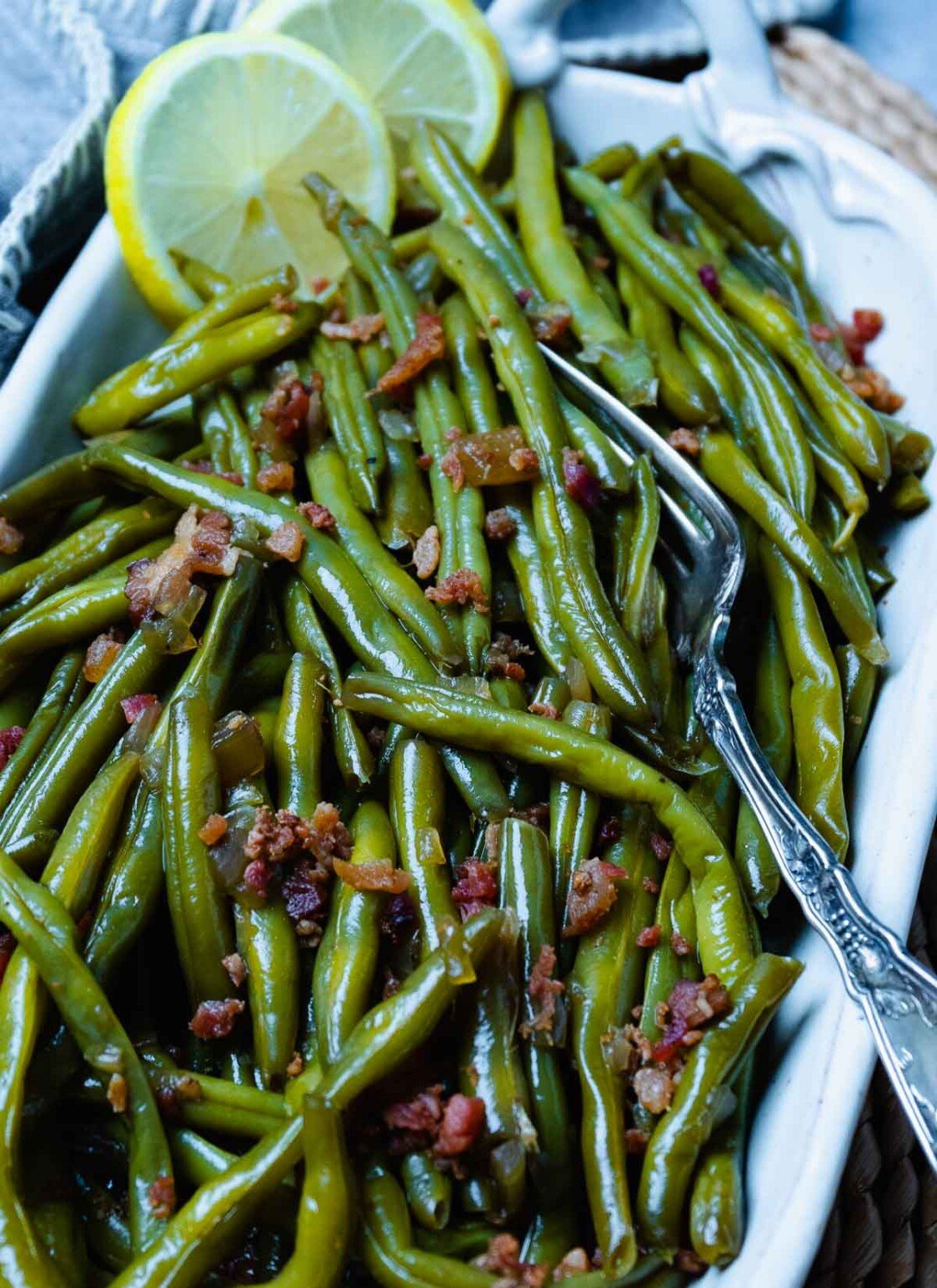Crock Pot Maple Bacon Green Beans