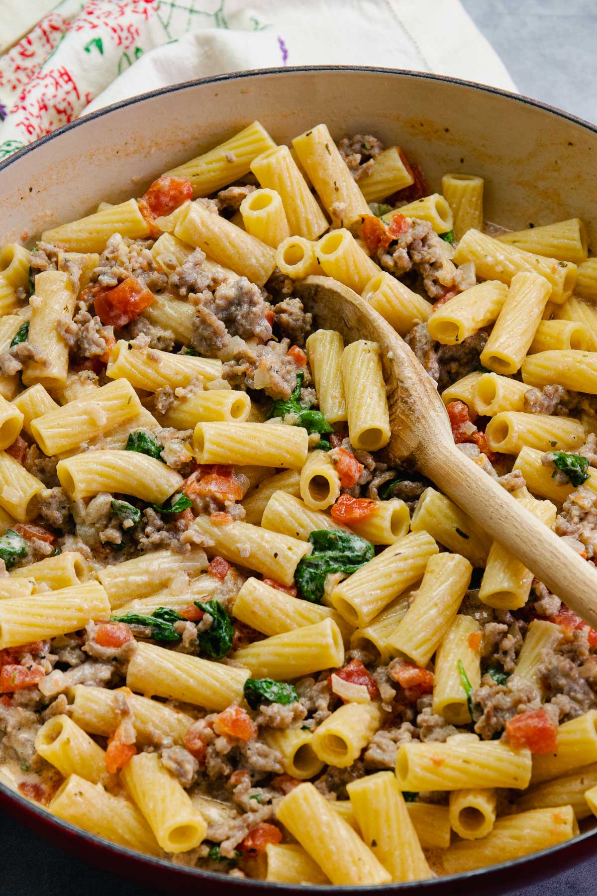 Simply and Easy Creamy Italian Sausage Pasta A Southern Soul