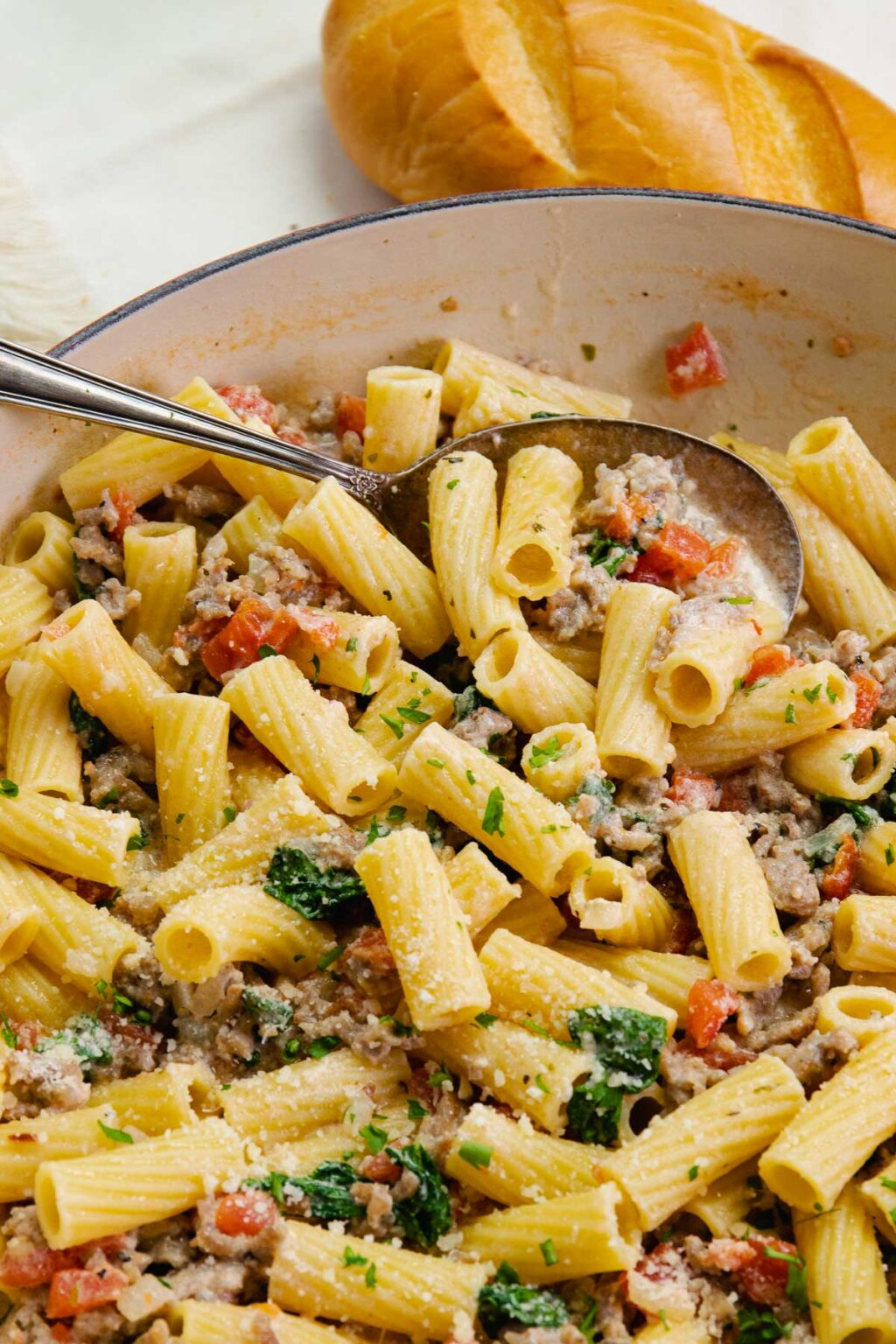 Simply and Easy Creamy Italian Sausage Pasta A Southern Soul