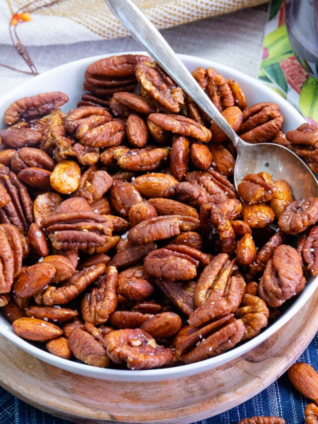 Air Fryer Roasted Nuts Story A Southern Soul