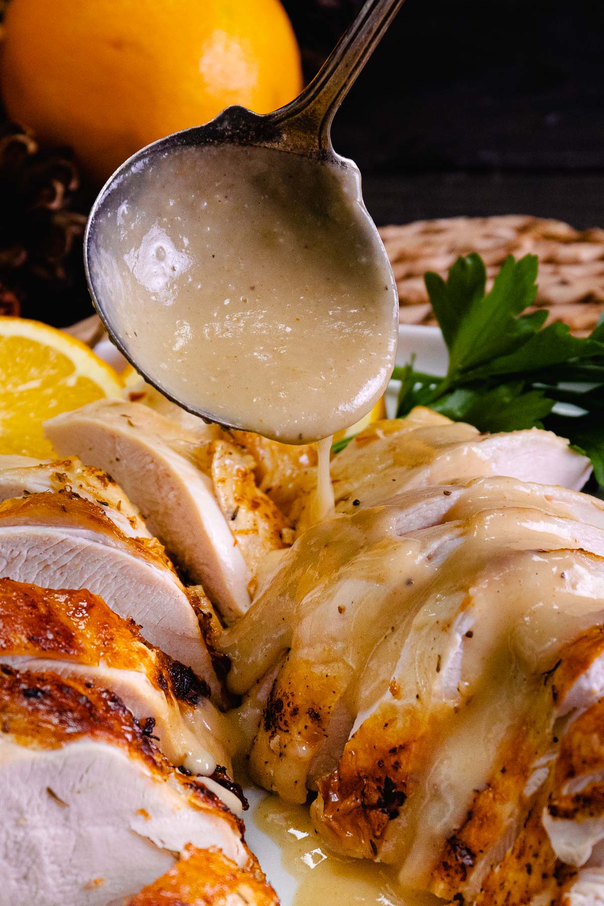 Air Fryer Turkey Recipe Whole Turkey with Gravy