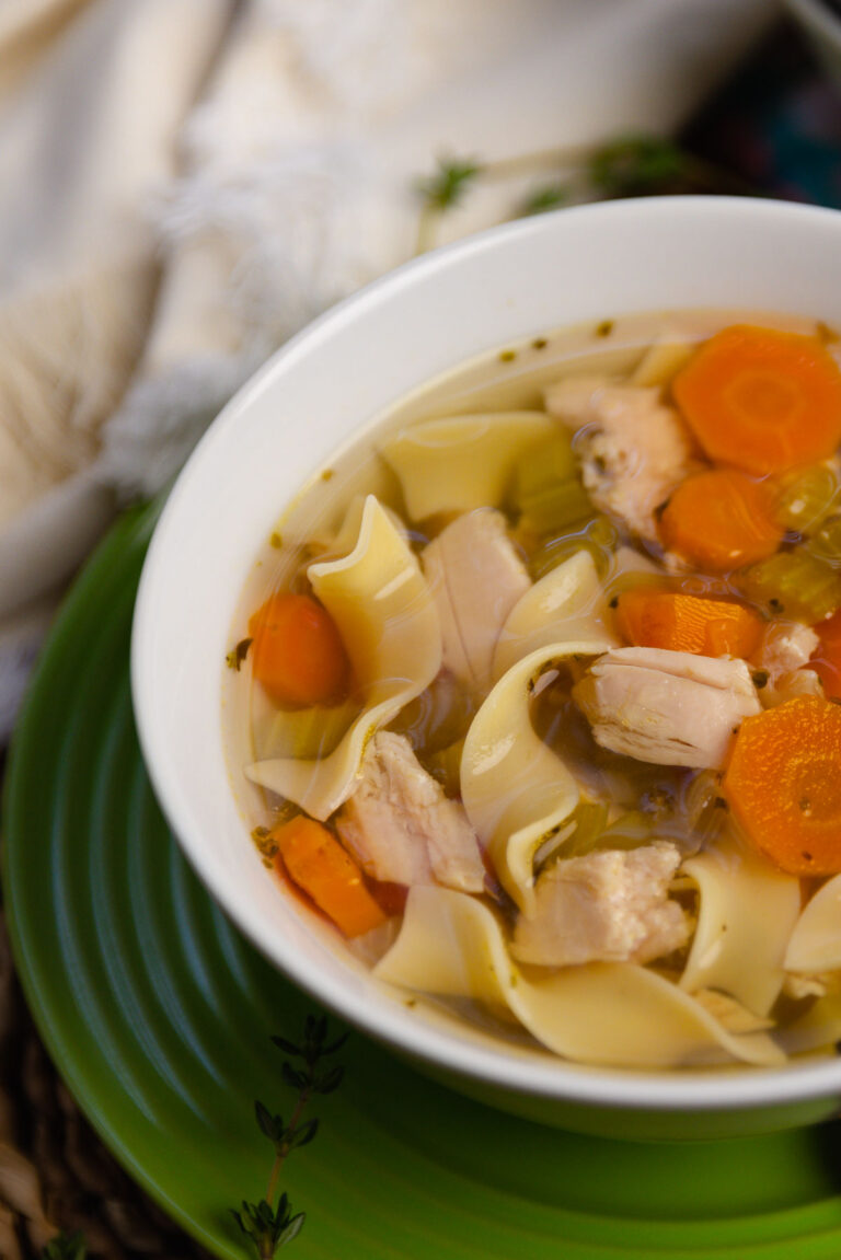 Crock Pot Turkey Noodle Soup
