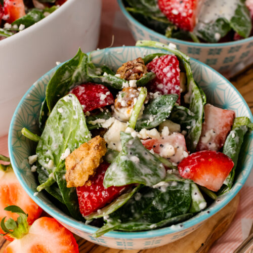 Spinach Strawberry Salad A Southern Soul