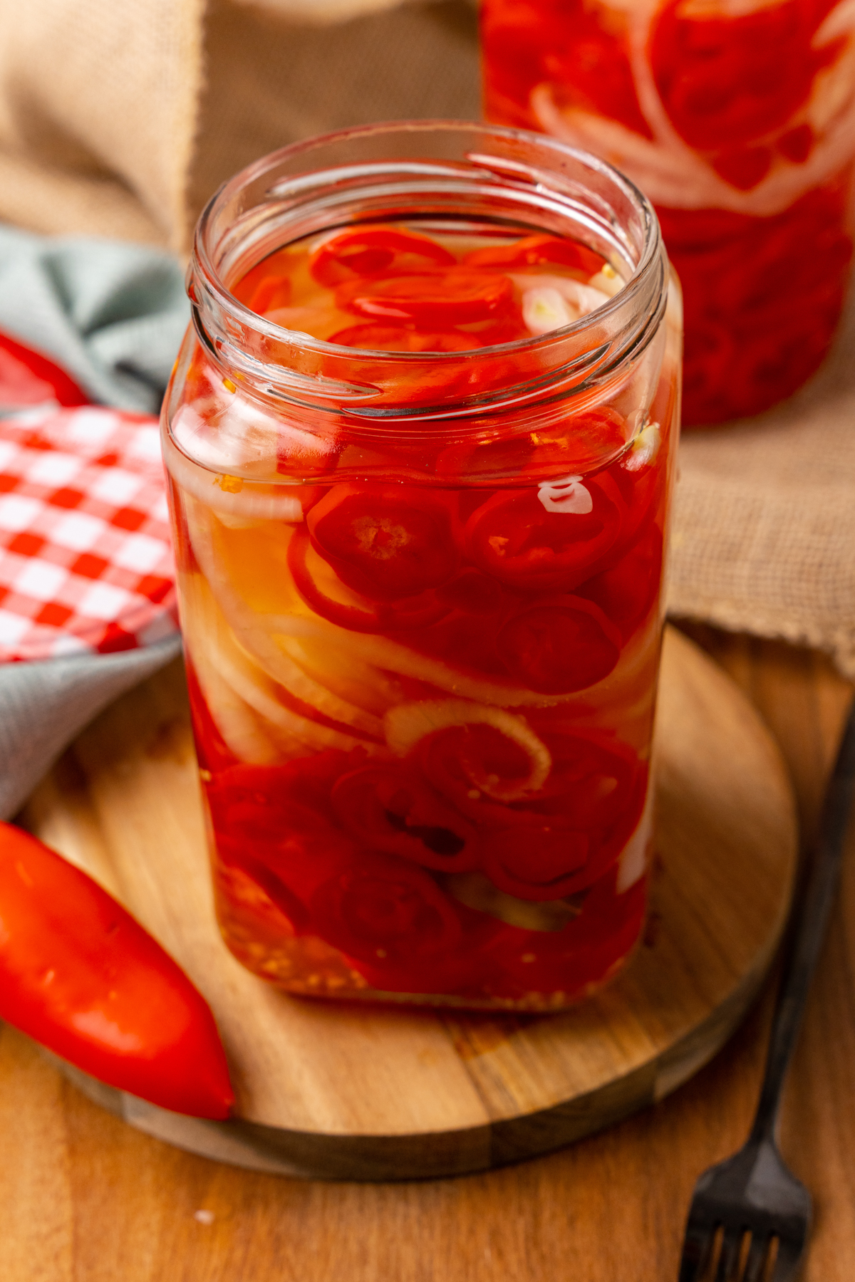 Quick Pickled Sweet Peppers And Onions A Southern Soul