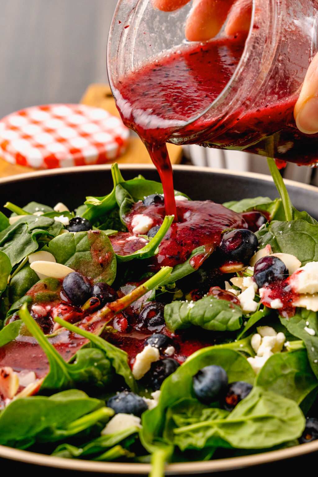 Homemade Blueberry Vinaigrette A Southern Soul